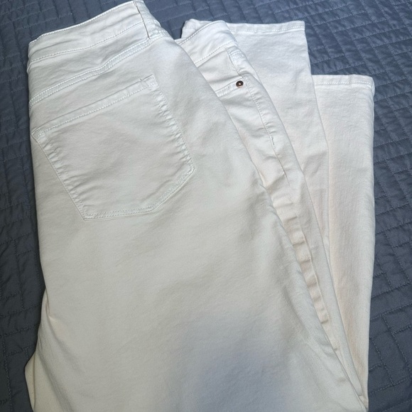 Lauren Conrad Ivory Jeans Size 18 - Picture 2 of 6